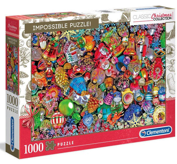 Julepynt overalt, 1000 brikker