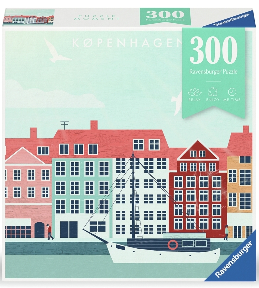 Ravensburger Puslespil - København, 300 brikker