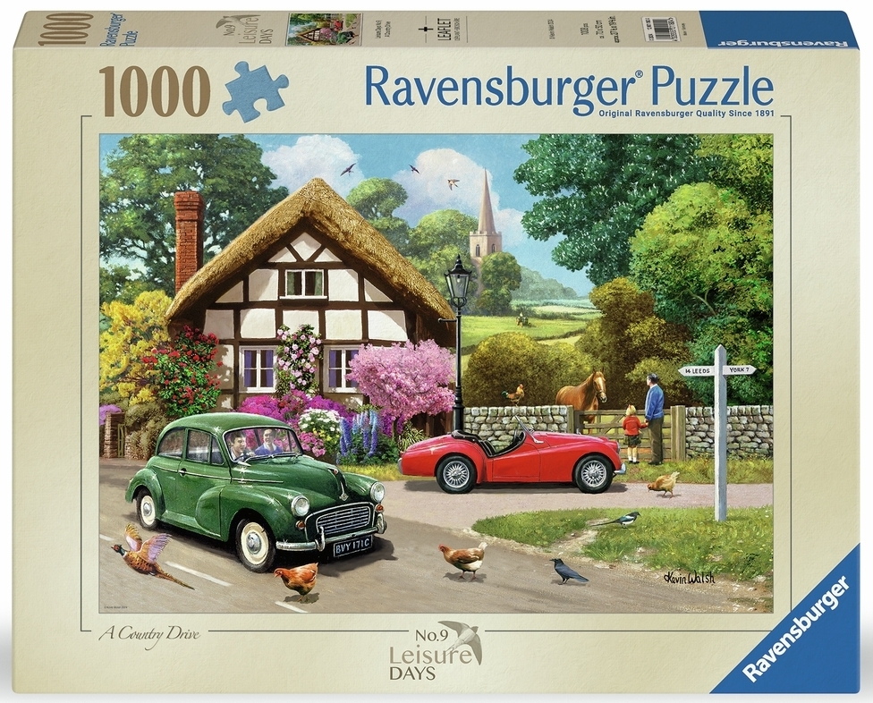 Ravensburger Puslespil - Walsh: Køreturen, 1000 brikker