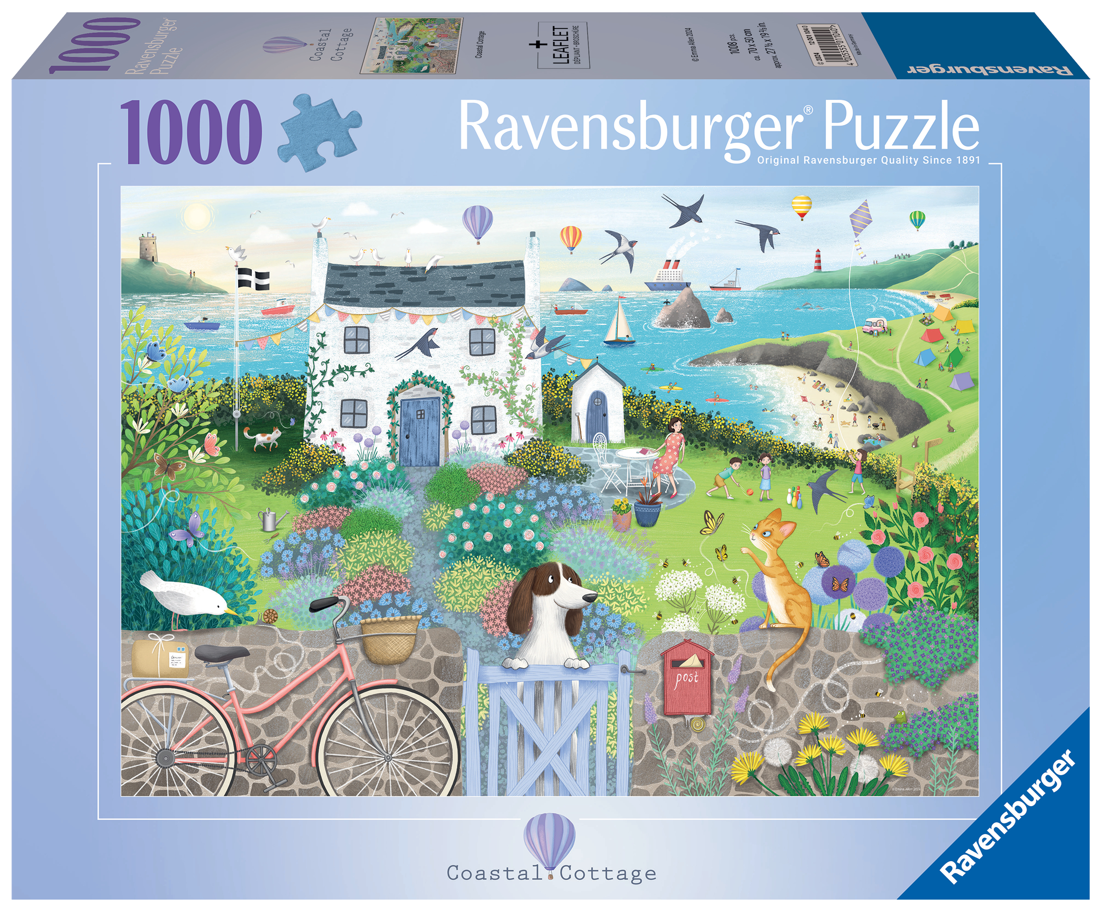 Ravensburger Puslespil - Huset ved kysten, 1000 brikker