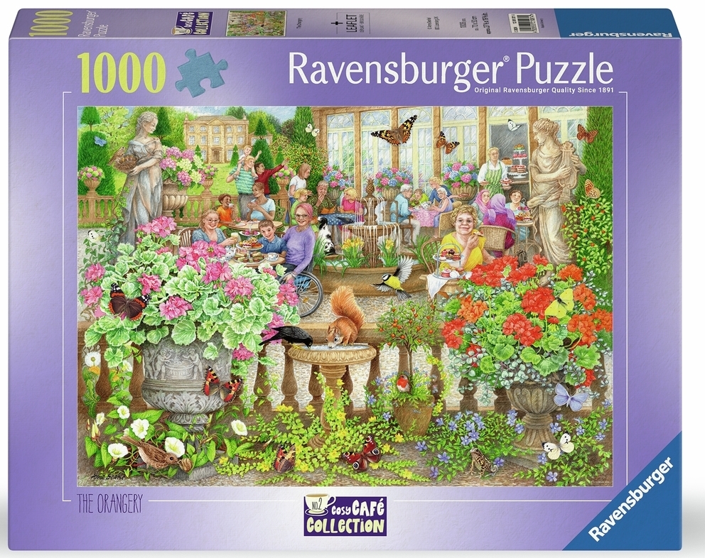 Ravensburger Puslespil - Searle: Orangeriet, 1000 brikker