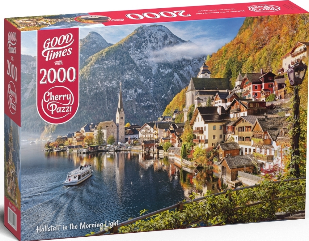 Østrig: Hallstatt, 2000 brikker