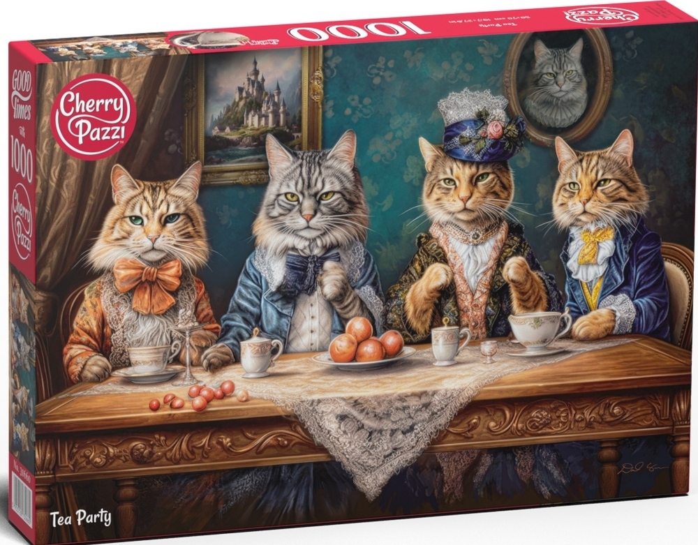 Kattenes teselskab, 1000 brikker