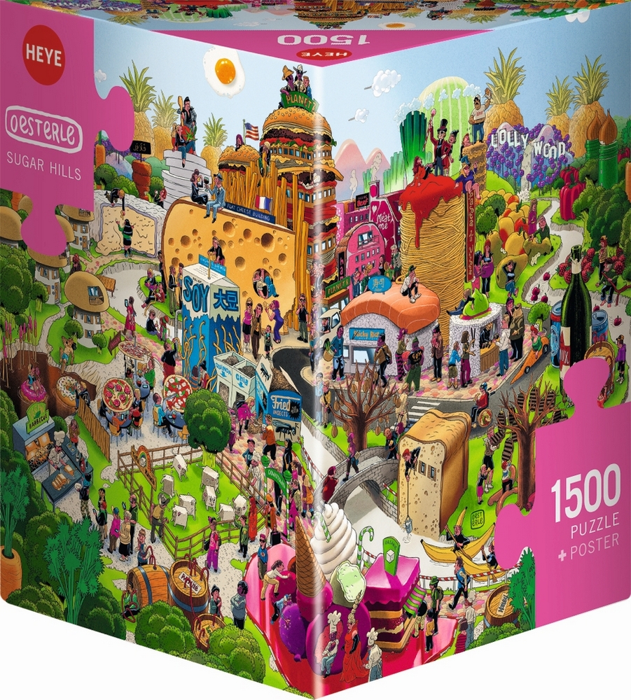 Oesterle: Slaraffenland, 1500 brikker