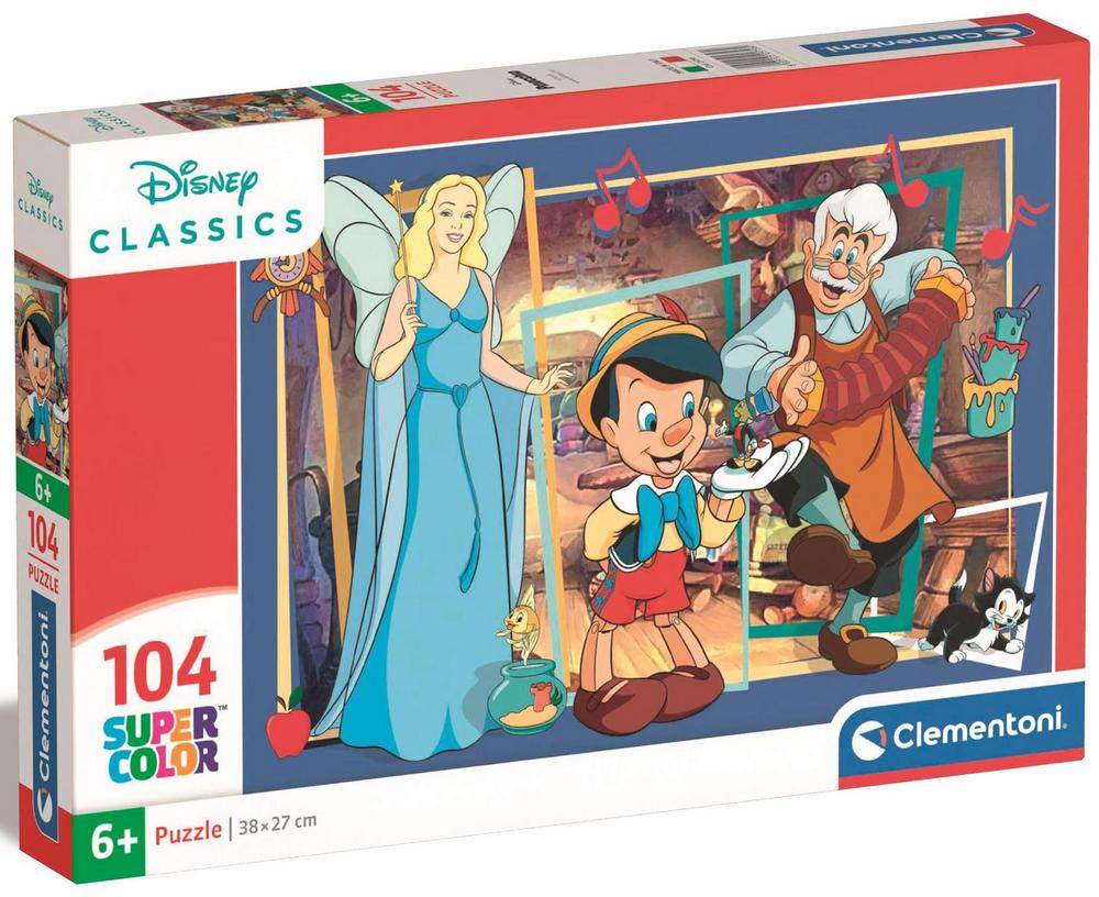 Disney: Pinocchio, 104 brikker