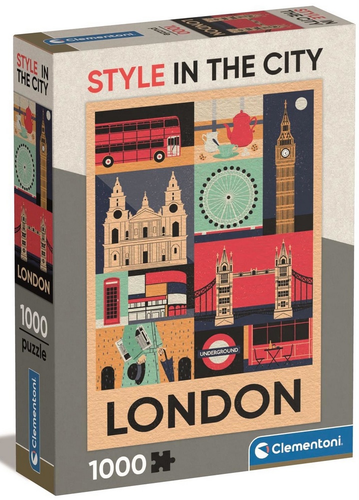 Byer: London, 1000 brikker