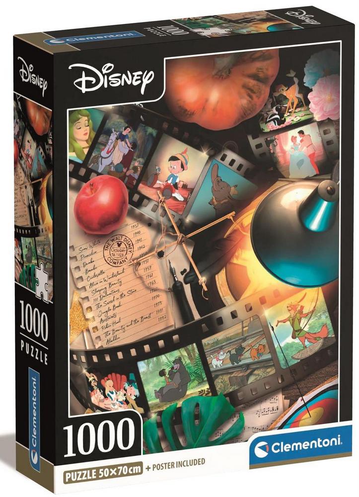Disney: Filmklassikere, 1000 brikker