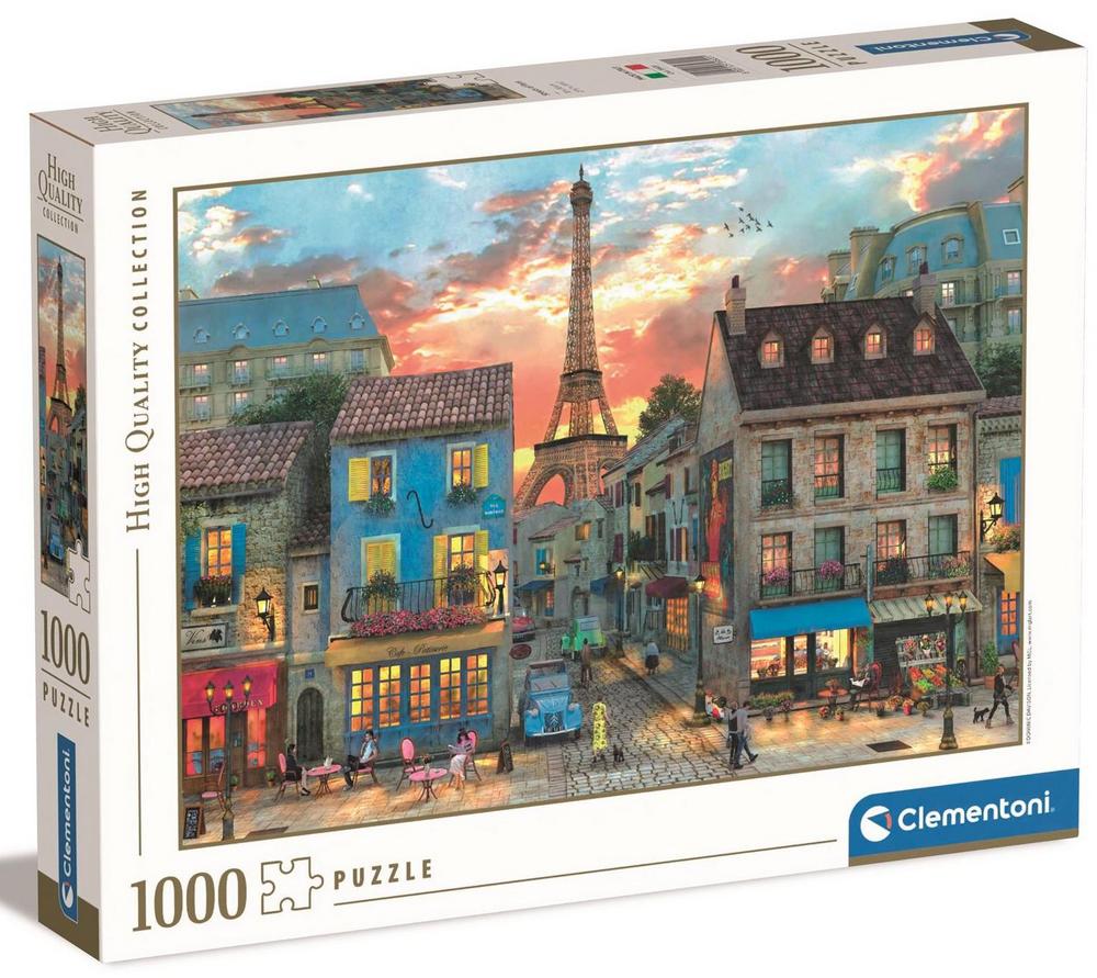 Davison: Gader i Paris, 1000 brikker