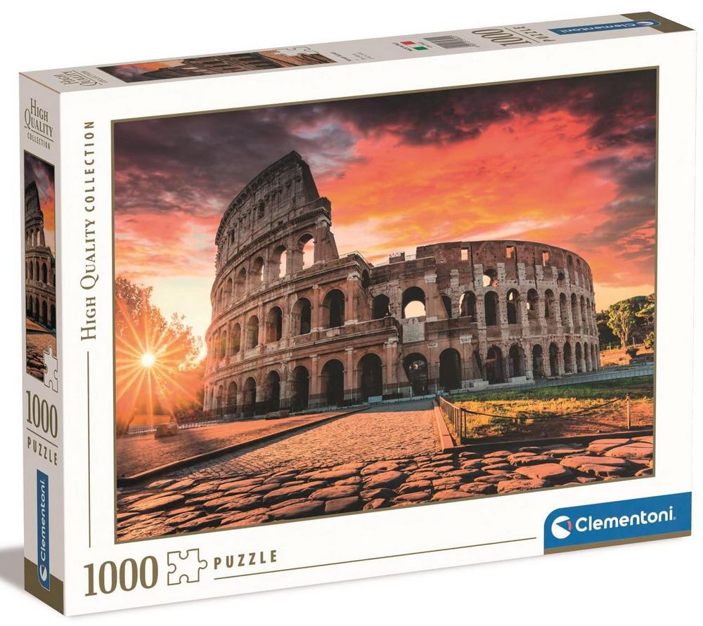 Solnedgang ved Colosseum, 1000 brikker