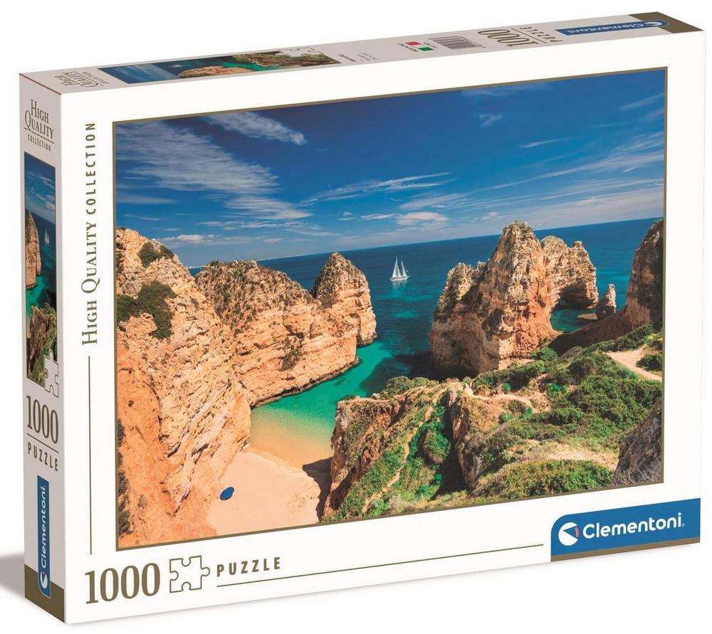 Portugal: Algarvekysten, 1000 brikker