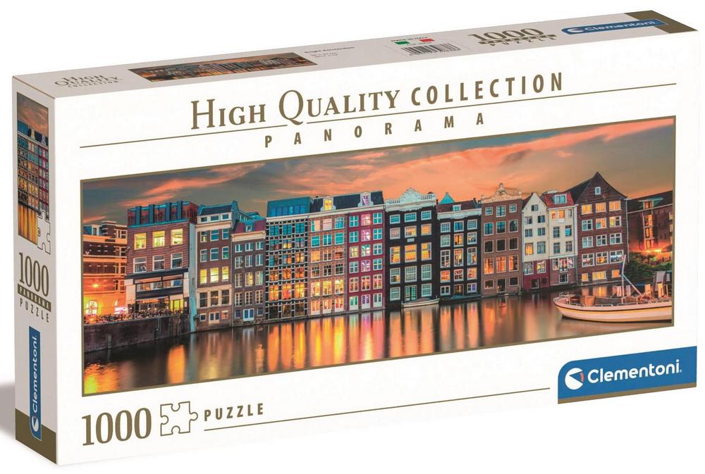 Amsterdam - Panorama, 1000 brikker