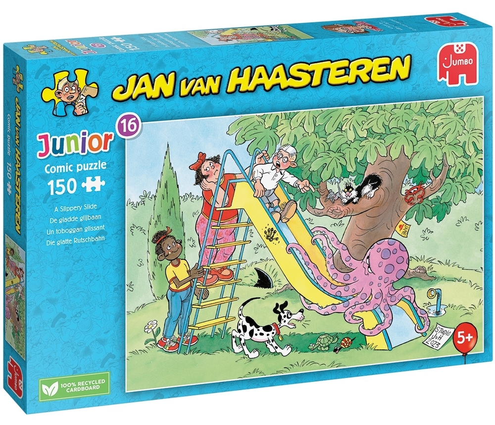 Jan Van Haasteren Puslespil - På legepladsen, 150 brikker