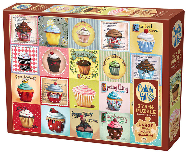 Cupcakes, 275 brikker