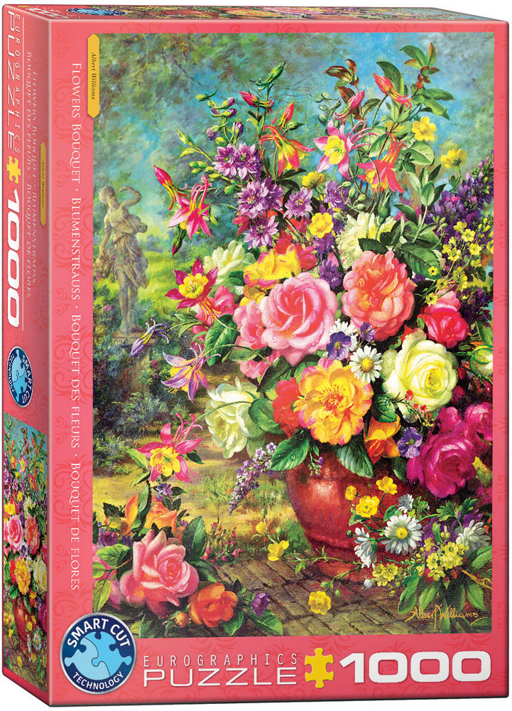 Williams: Blomsterbuket, 1000 brikker
