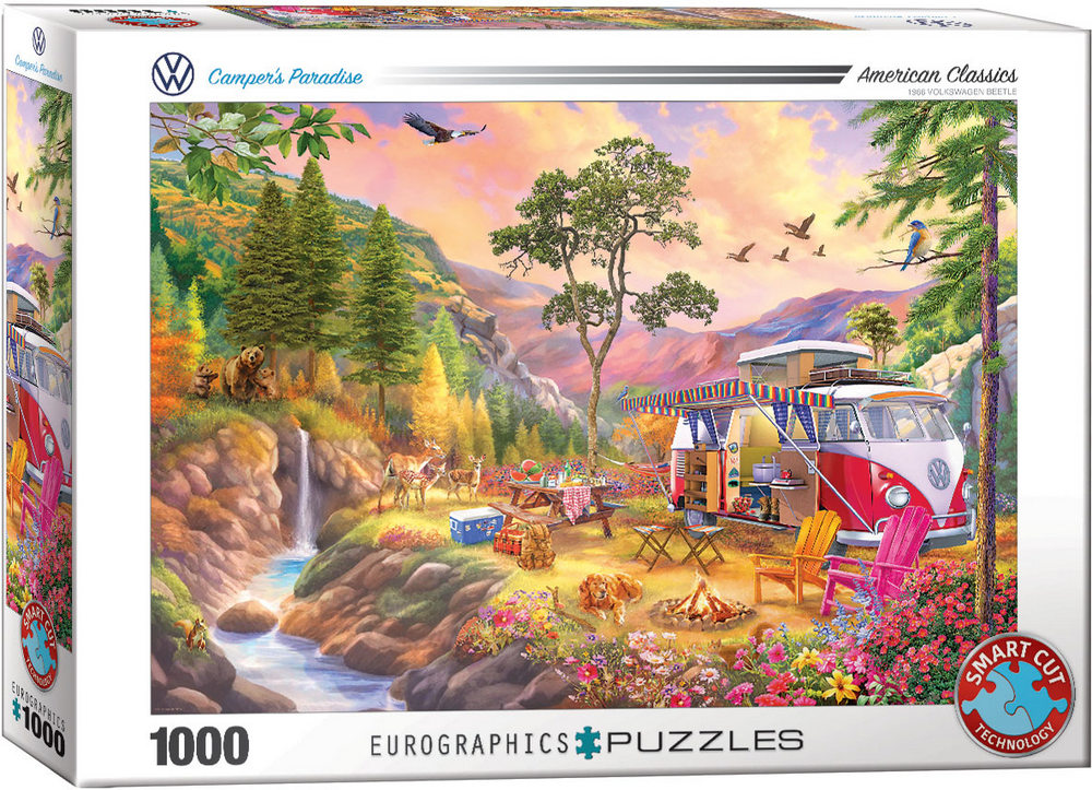 VW: Campingliv, 1000 brikker