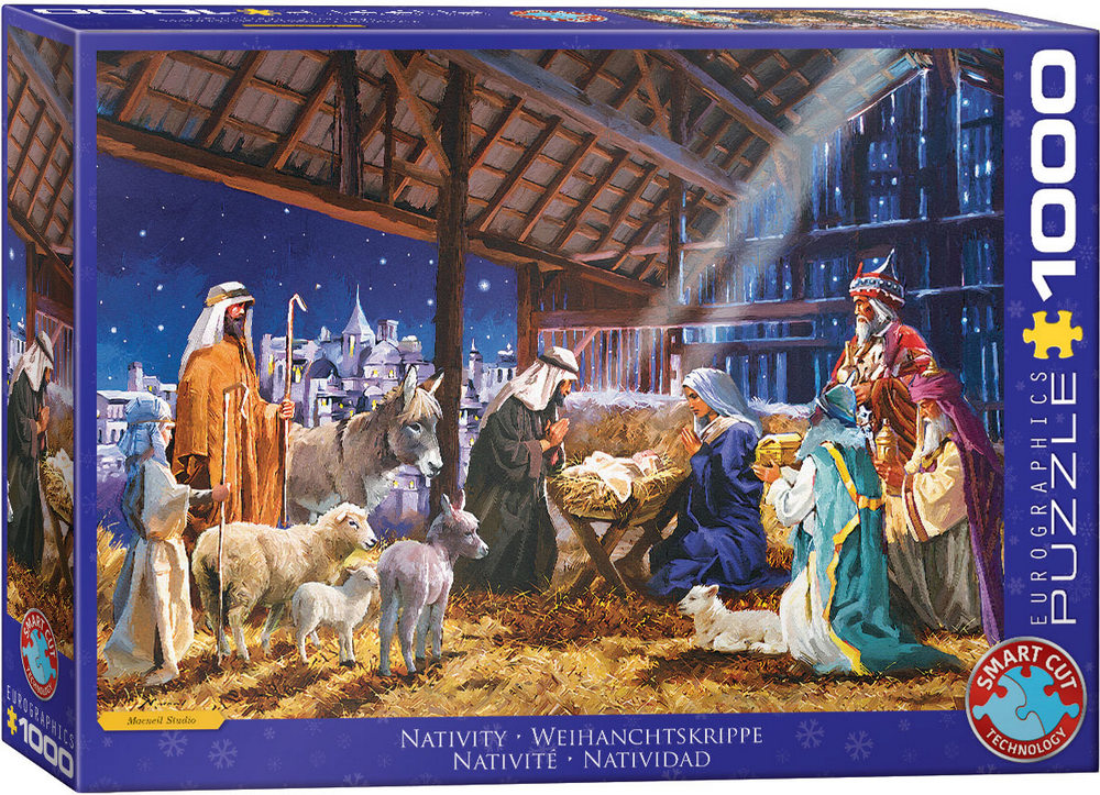 Et barn er født i Bethlehem, 1000 brikker