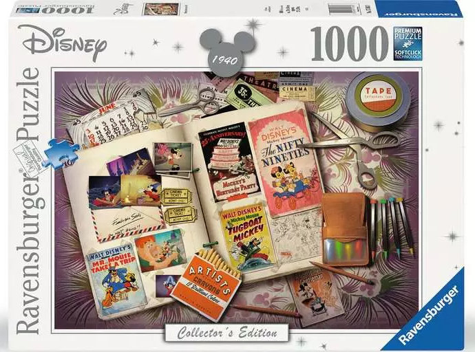 Disney: Mickeys jubilæum - 1940, 1000 brikker