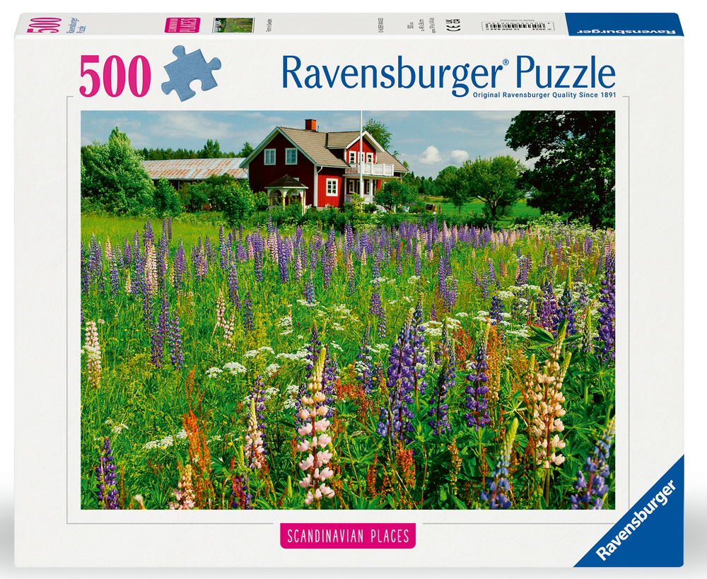 Ravensburger Puslespil - Ødegård i Sverige, 500 brikker