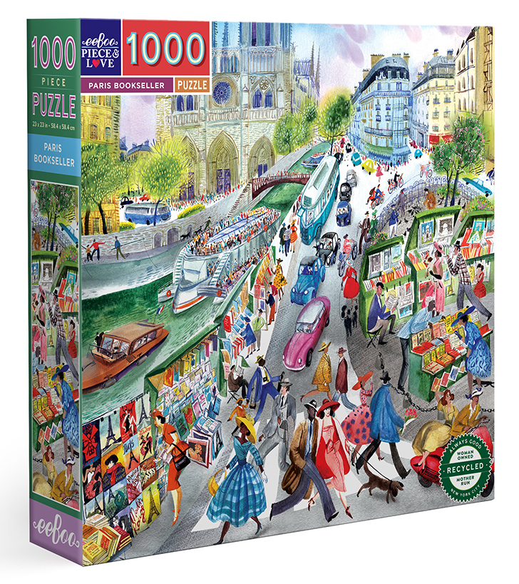 Bogmarked i Paris, 1000 brikker