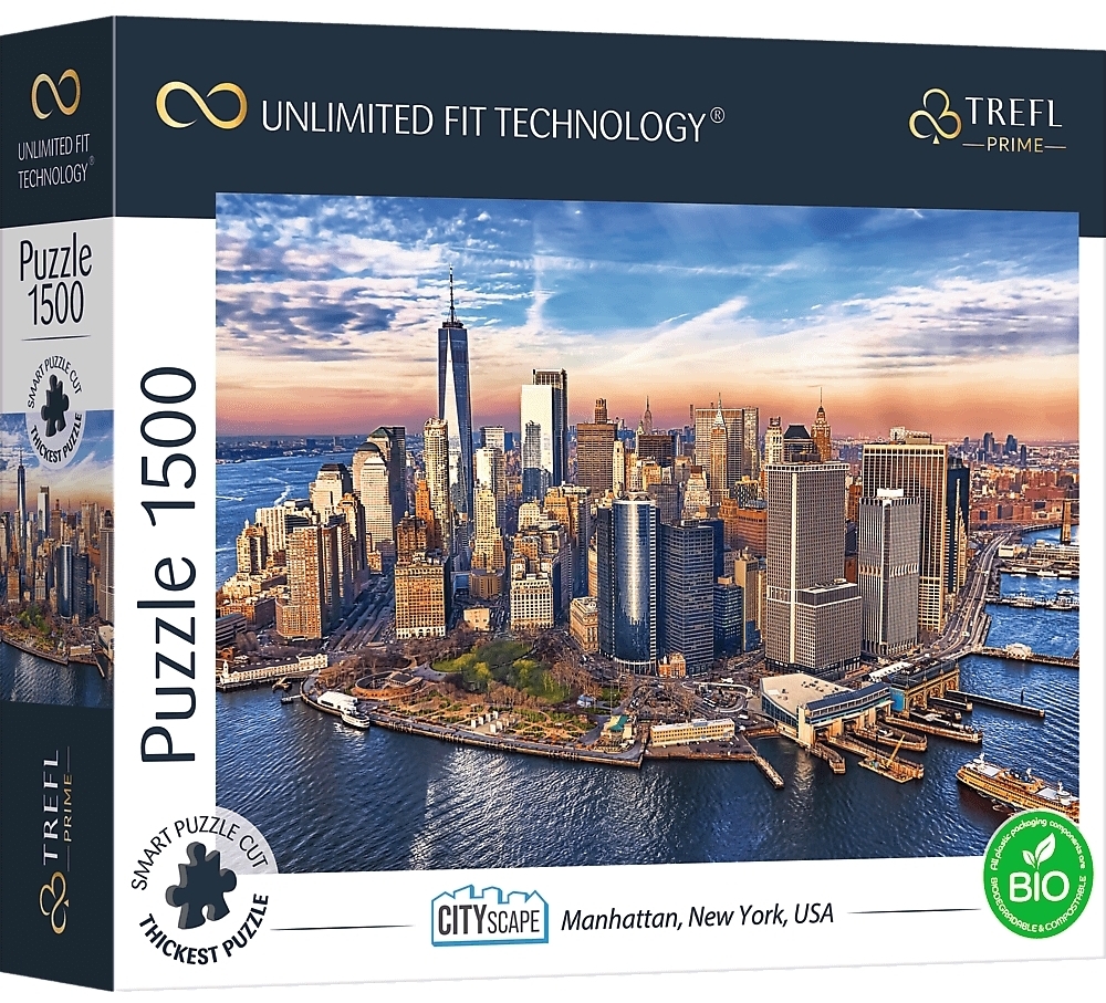 New York: Manhattan, 1500 brikker