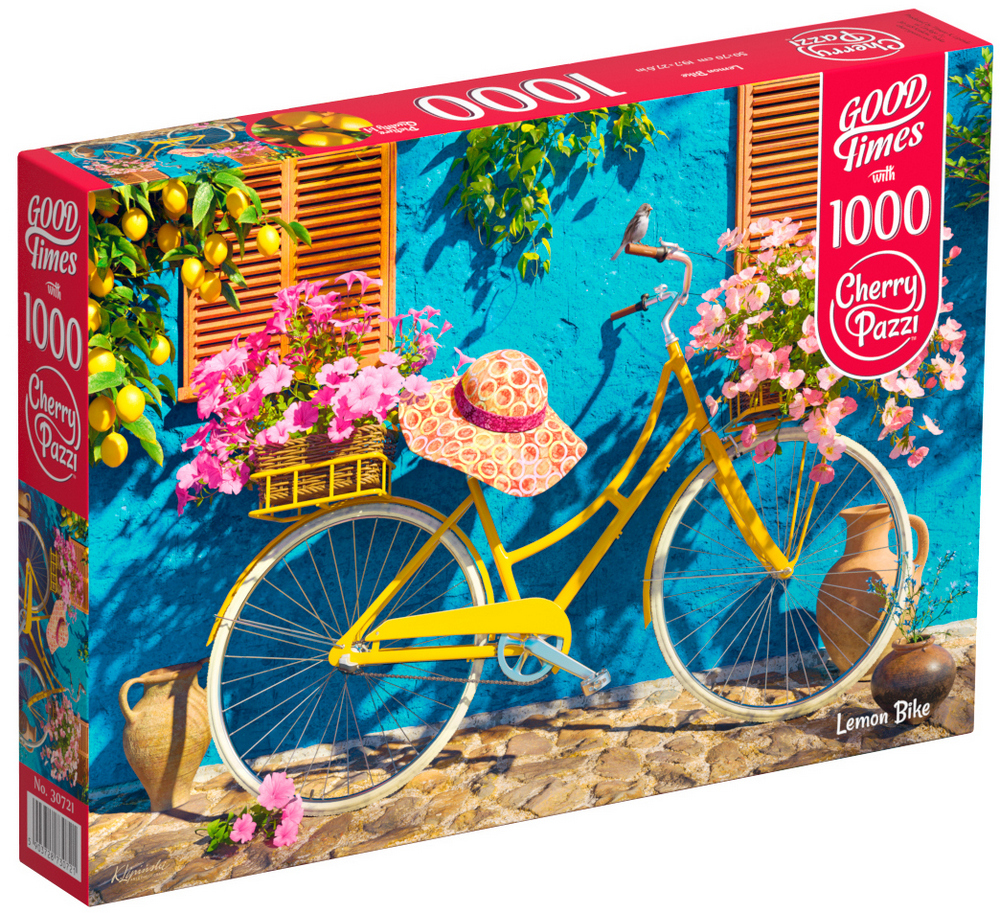 Den gule cykel, 1000 brikker
