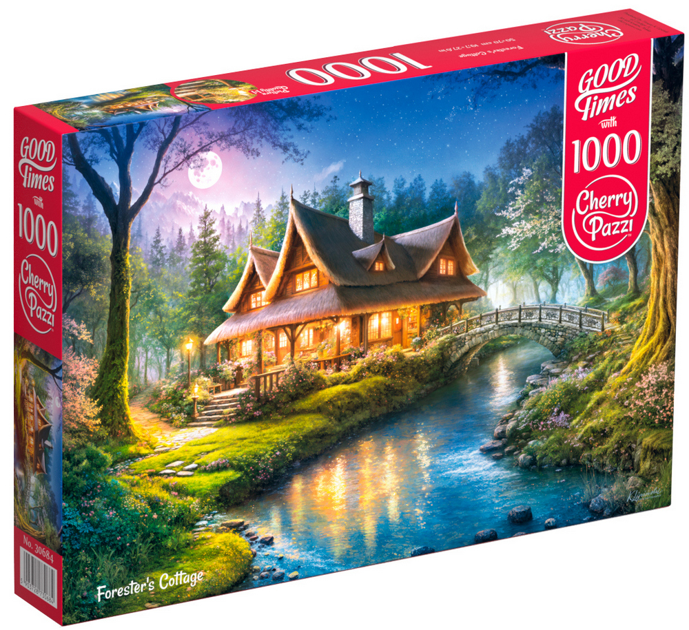 Skovfogedens hus, 1000 brikker