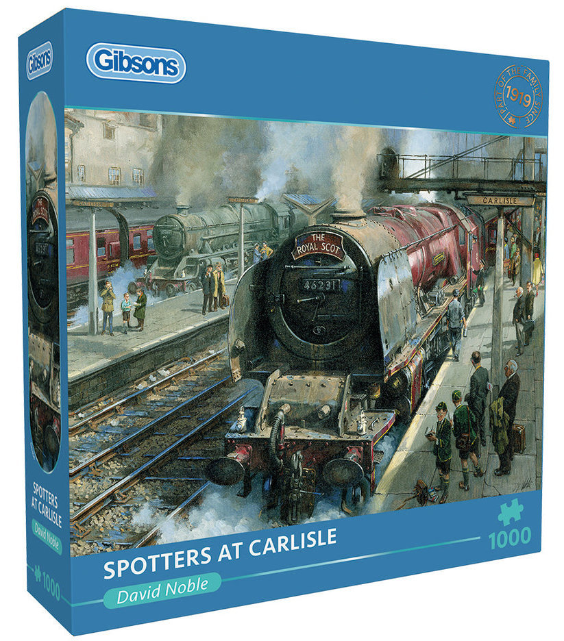 Noble: Togene på Carlisle Station, 1000 brikker