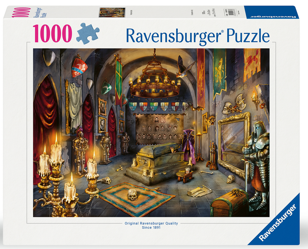 Ravensburger Puslespil - Vampyr slottet, 1000 brikker