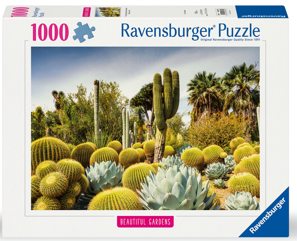 Ravensburger Puslespil - USA: Huntington kaktus have, 1000 brikker