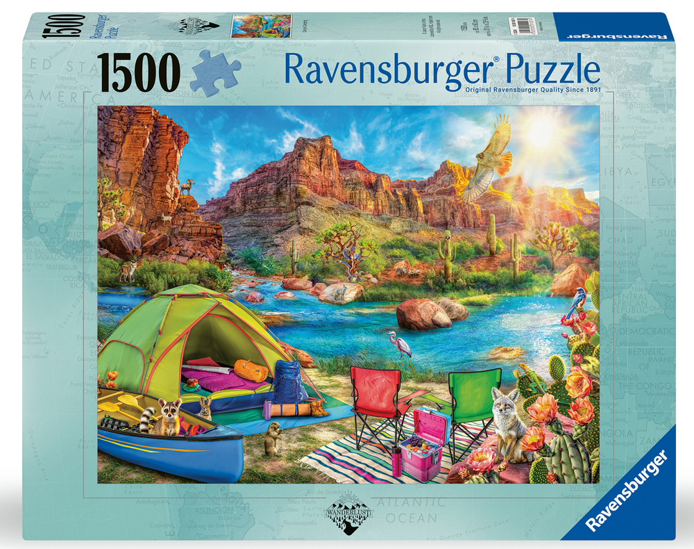 Ravensburger Puslespil - Taylor: Friluftsliv, 1500 brikker