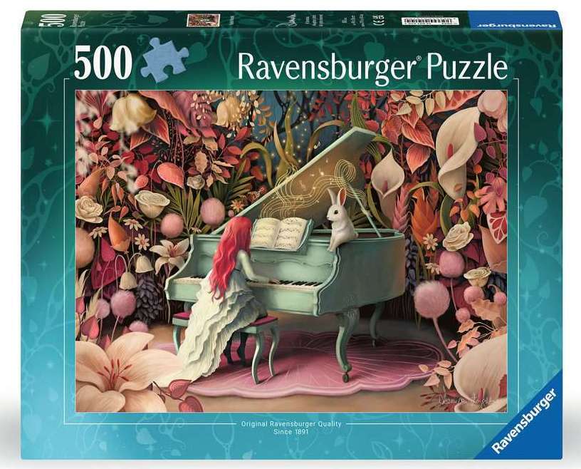 Ravensburger Puslespil - Haughton: Kaninens melodi, 500 brikker