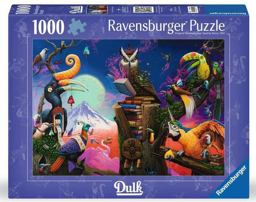 Ravensburger Puslespil - Fuglesang, 1000 brikker