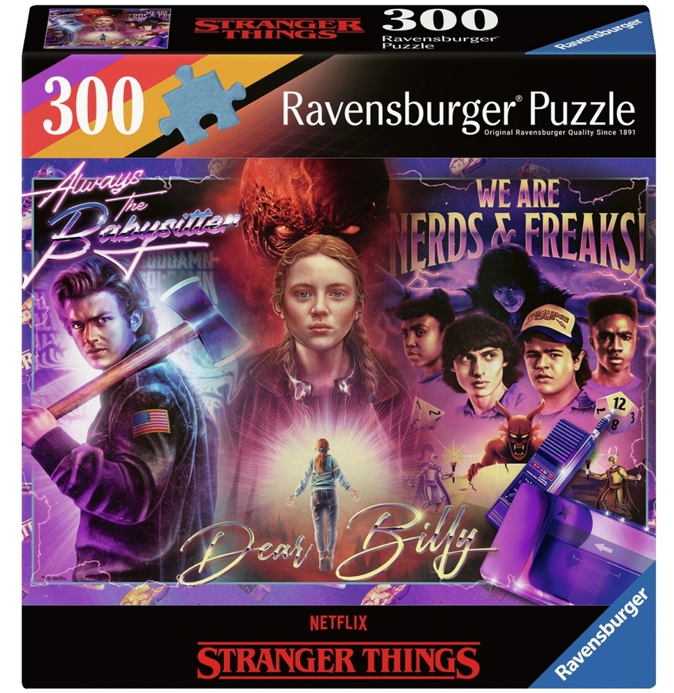 Stranger Things - Collage, 300 brikker