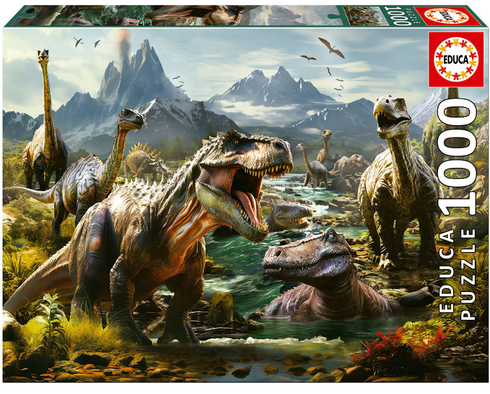 Farella: Skræmmende dinosaurer, 1000 brikker