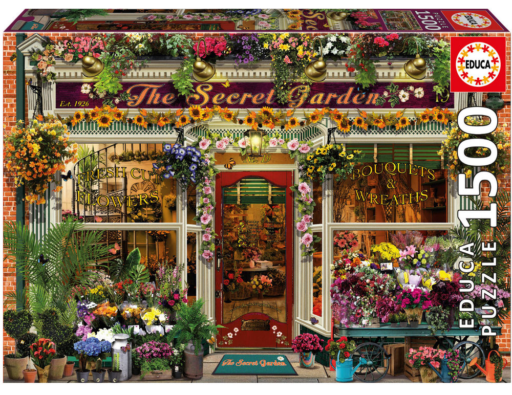 Walton: Blomsterbutikken, 1500 brikker