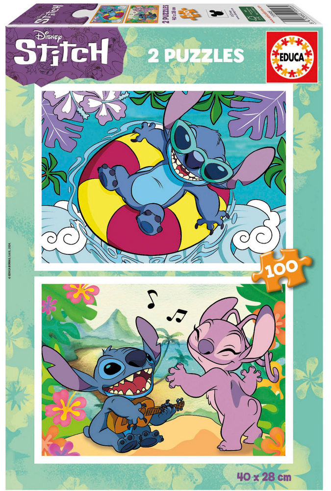 Disney: Stitch, 2x100 brikker