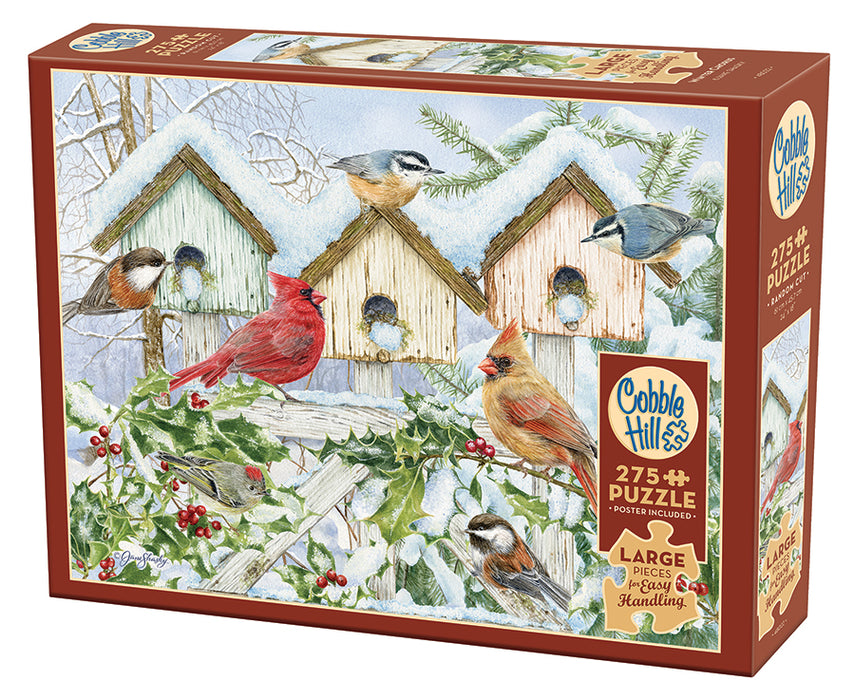 Fuglene ved vintertide, 275 brikker