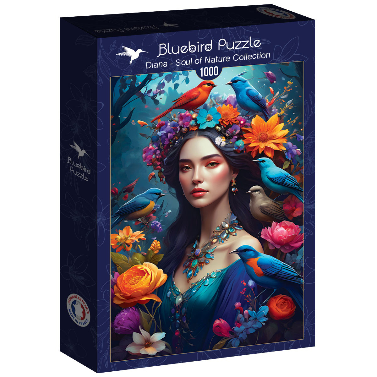 Gudinden Diana, 1000 brikker