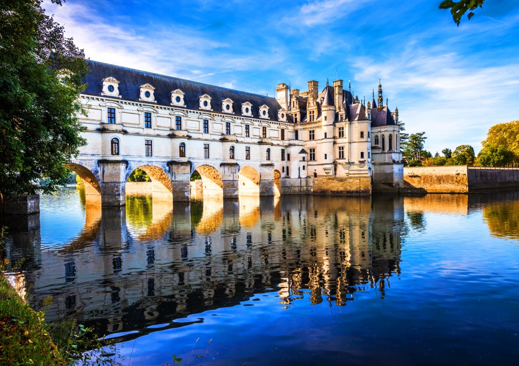 Frankrig: Chenonceau slottet, 1500 brikker