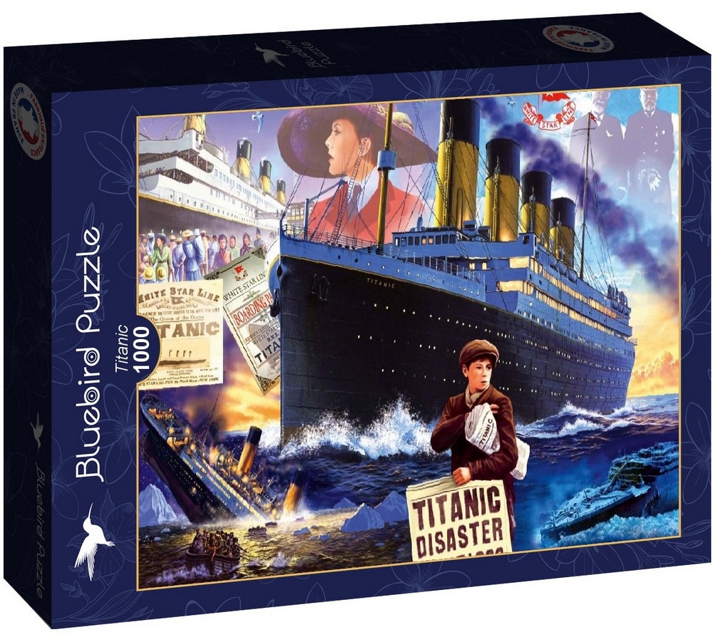 Crisp: Titanic, 1000 brikker