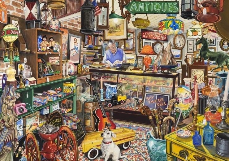 McIntyre: Antikvitetshandleren, 2000 brikker