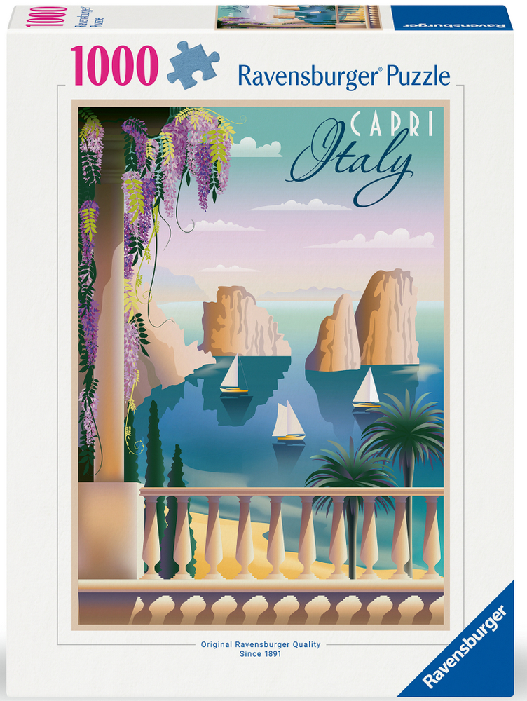 Italien: Capri, 1000 brikker