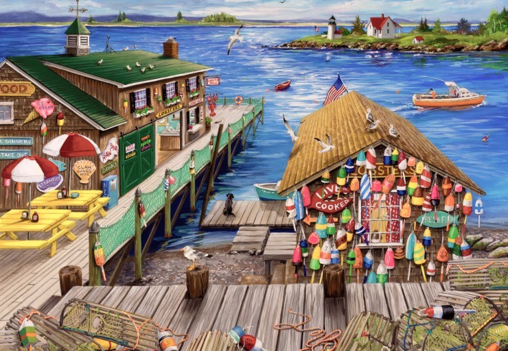 McIntyre: Fiskerens skur, 1000 brikker