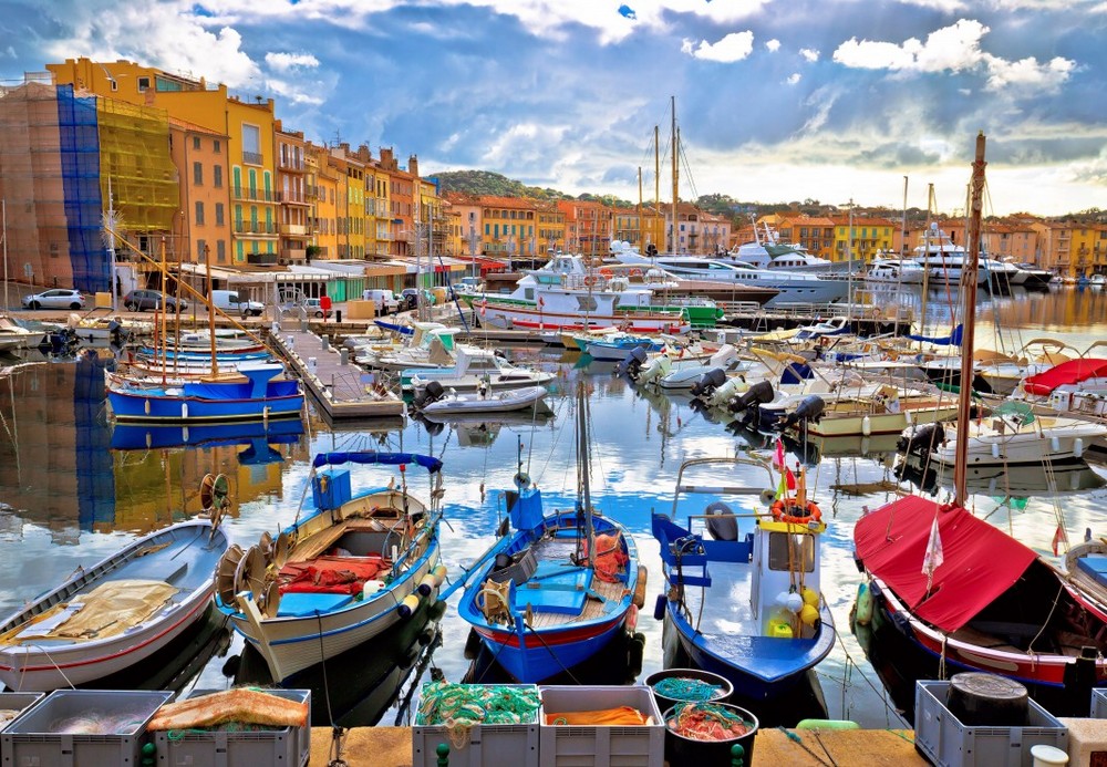 Saint-Tropez: Havnen, 1000 brikker