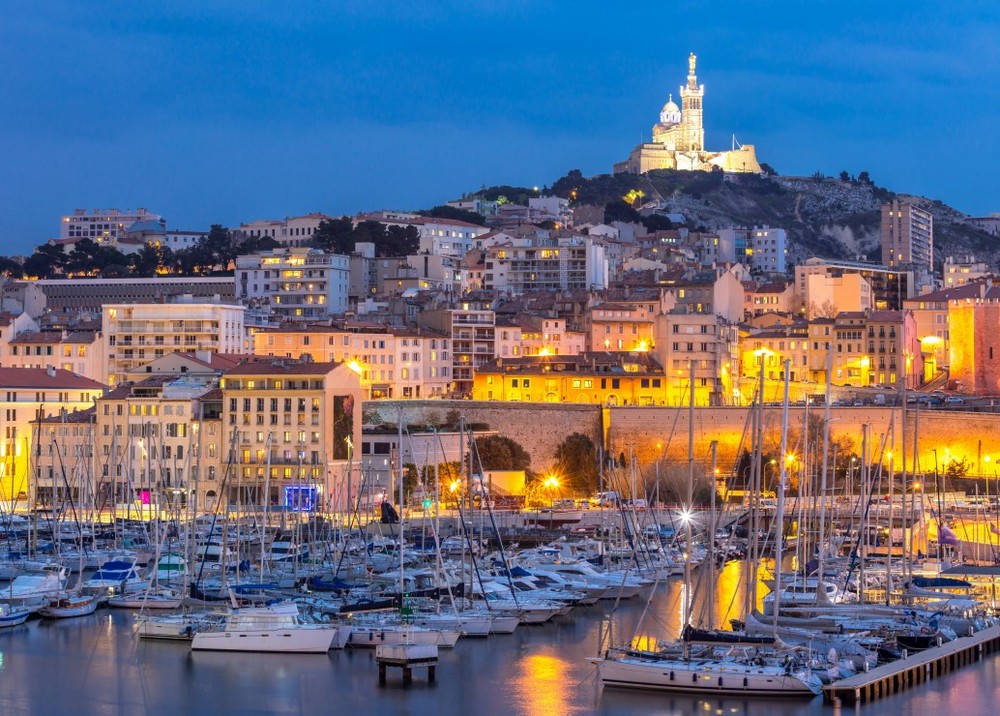 Marseille i aftenlyset, 500 brikker
