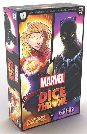 Marvel Dice Throne: 2-Hero Box (Captain Marvel, Black Panther)