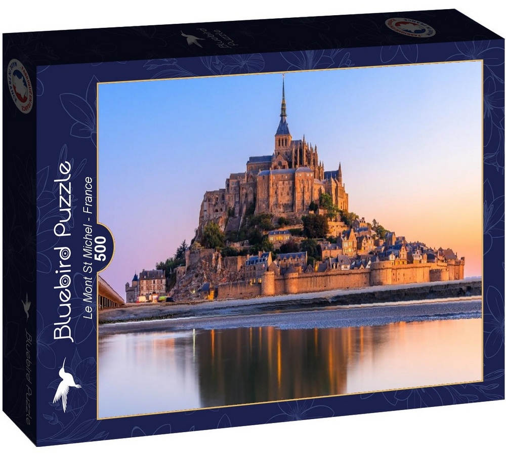 Frankrig: Le Mont Saint-Michel, 500 brikker