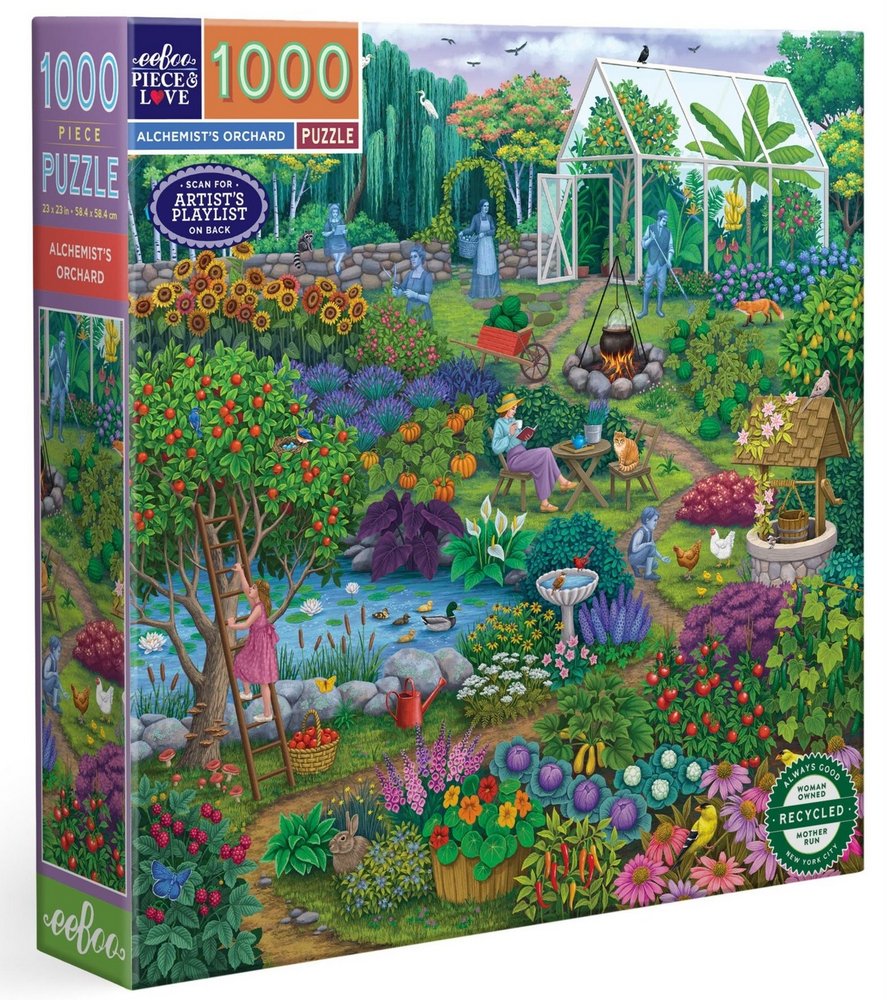 Alkymistens have, 1000 brikker