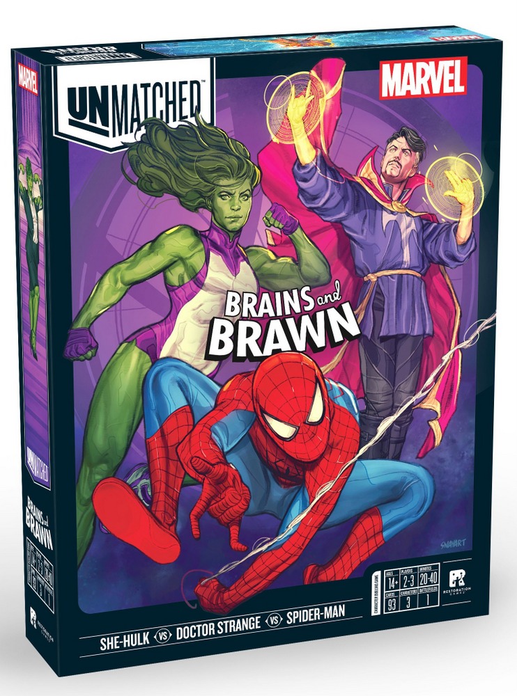 Unmatched: Marvel - Brains and Brawn