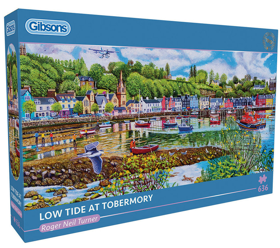 Turner: Lavvande ved Tobermory - Panorama, 636 brikker